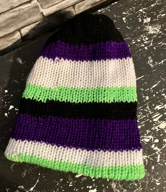 Beetle Juice Reversible Beanie